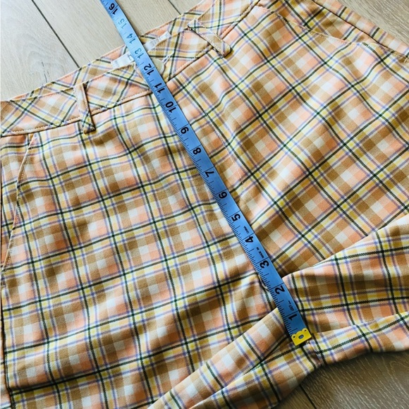 NWOT Twik Plaid High Waist Shorts - Picture 11 of 11